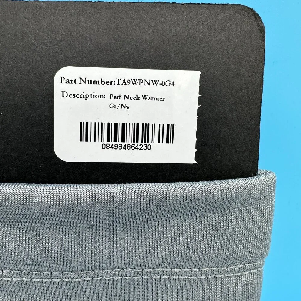 Titleist Unisex Performance Snood Fleece Lined Golf Neck Warmer, OSFA, Grey/Navy
